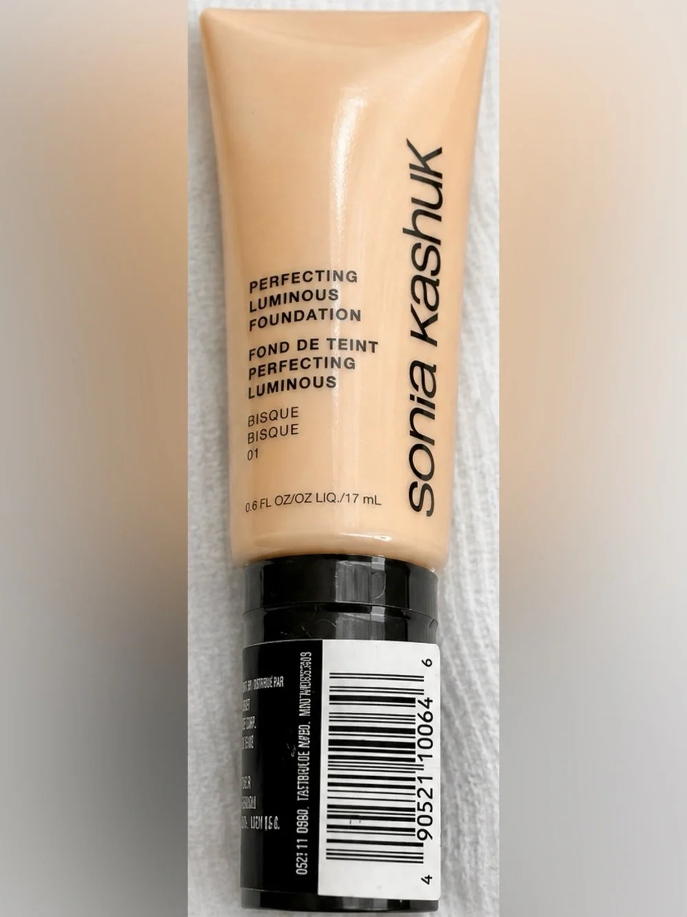 Sonia Kashuk Perfecting Luminous Foundation Bisque 01 0.6 oz New Sealed